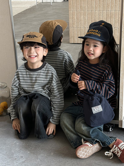 ボーダーカットソー