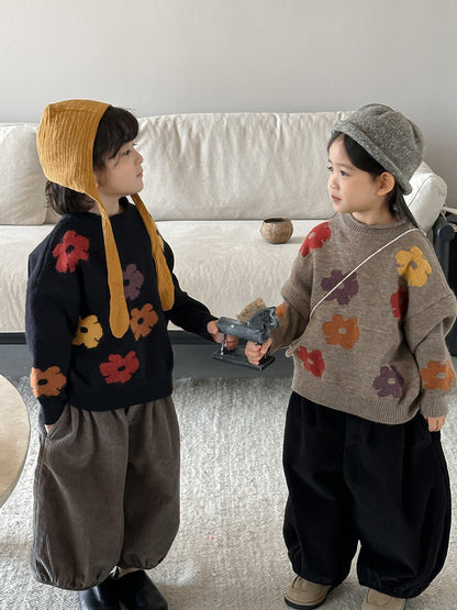 ぽっちゃりコーデュロイパンツ