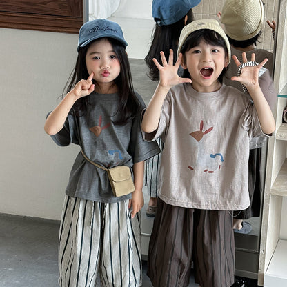 ロバプリント半袖Tシャツ