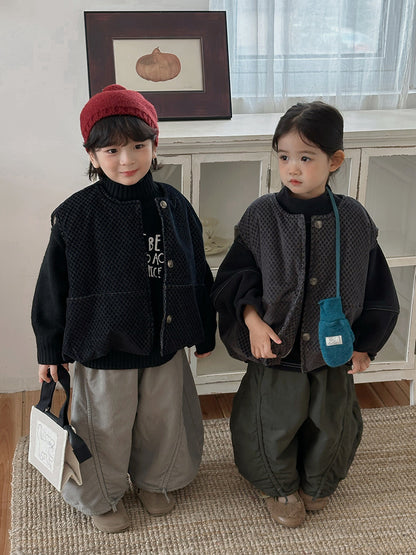 裏ボアワイドシルエットパンツ