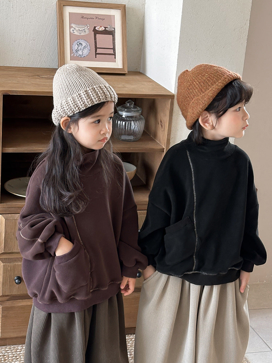 裏ボアステッチスウェット