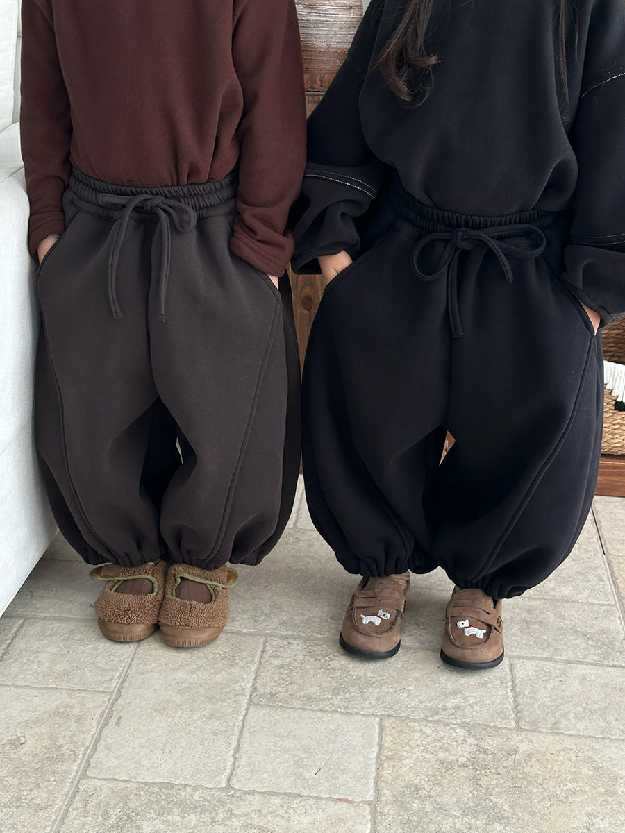 裏ボアスウェットパンツ