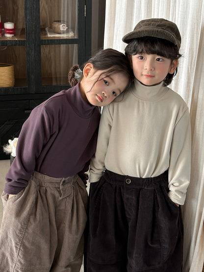 Fleece-lined high-neck inner