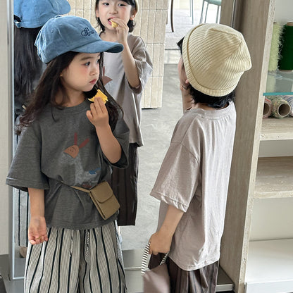 ロバプリント半袖Tシャツ