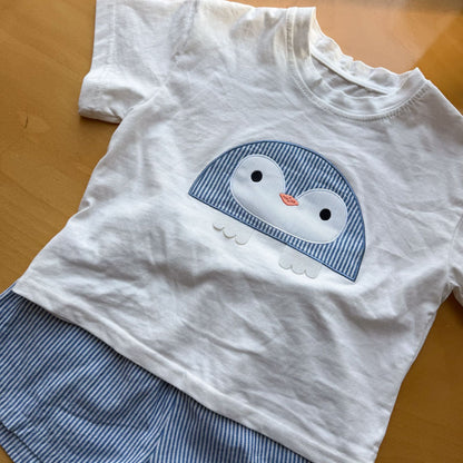 アニマルワッペンTシャツ&ショーツセット