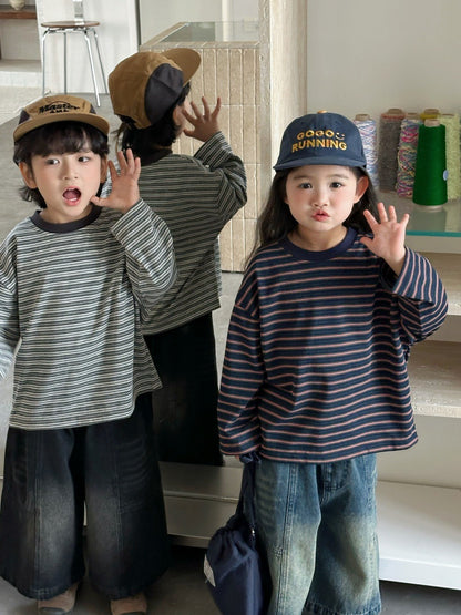 ボーダーカットソー