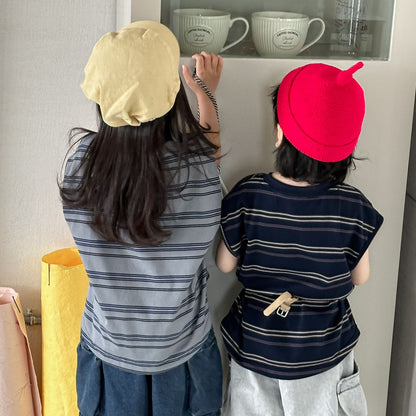 ボーダー柄タンクトップ