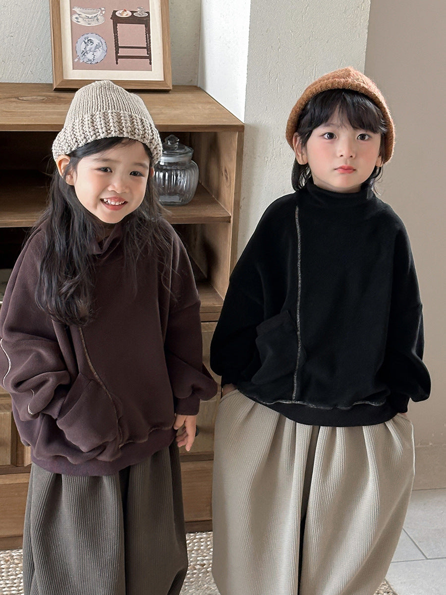 裏ボアステッチスウェット