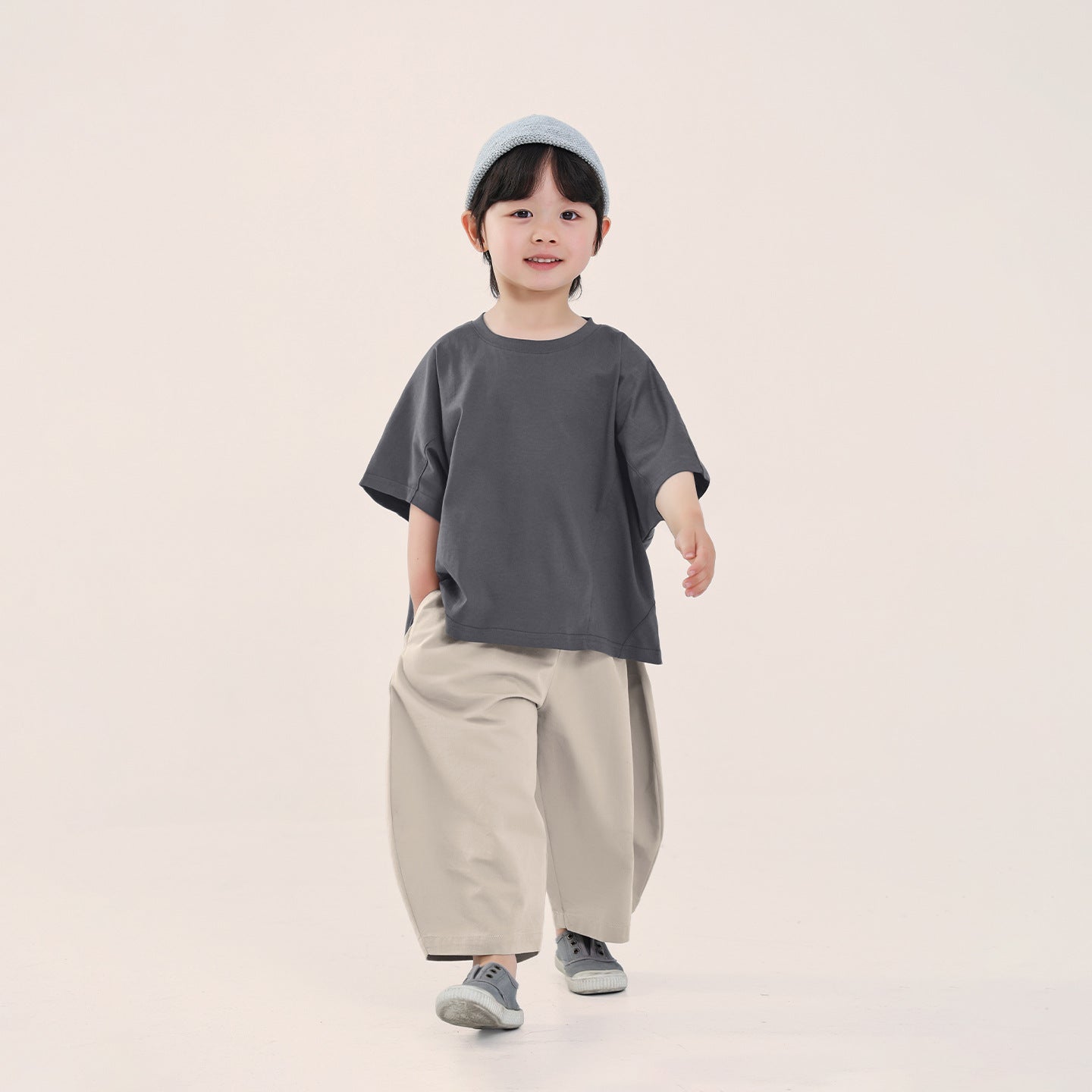 無地シンプル純棉半袖T