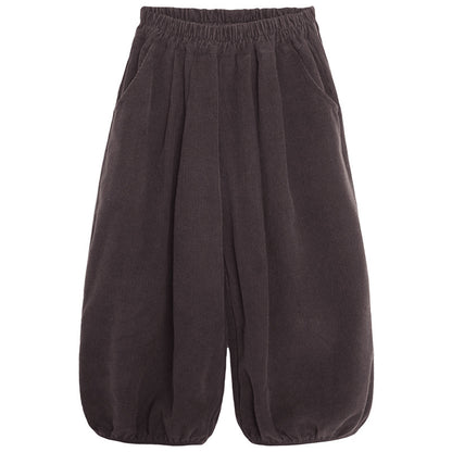 コーデュロイバルーンパンツ