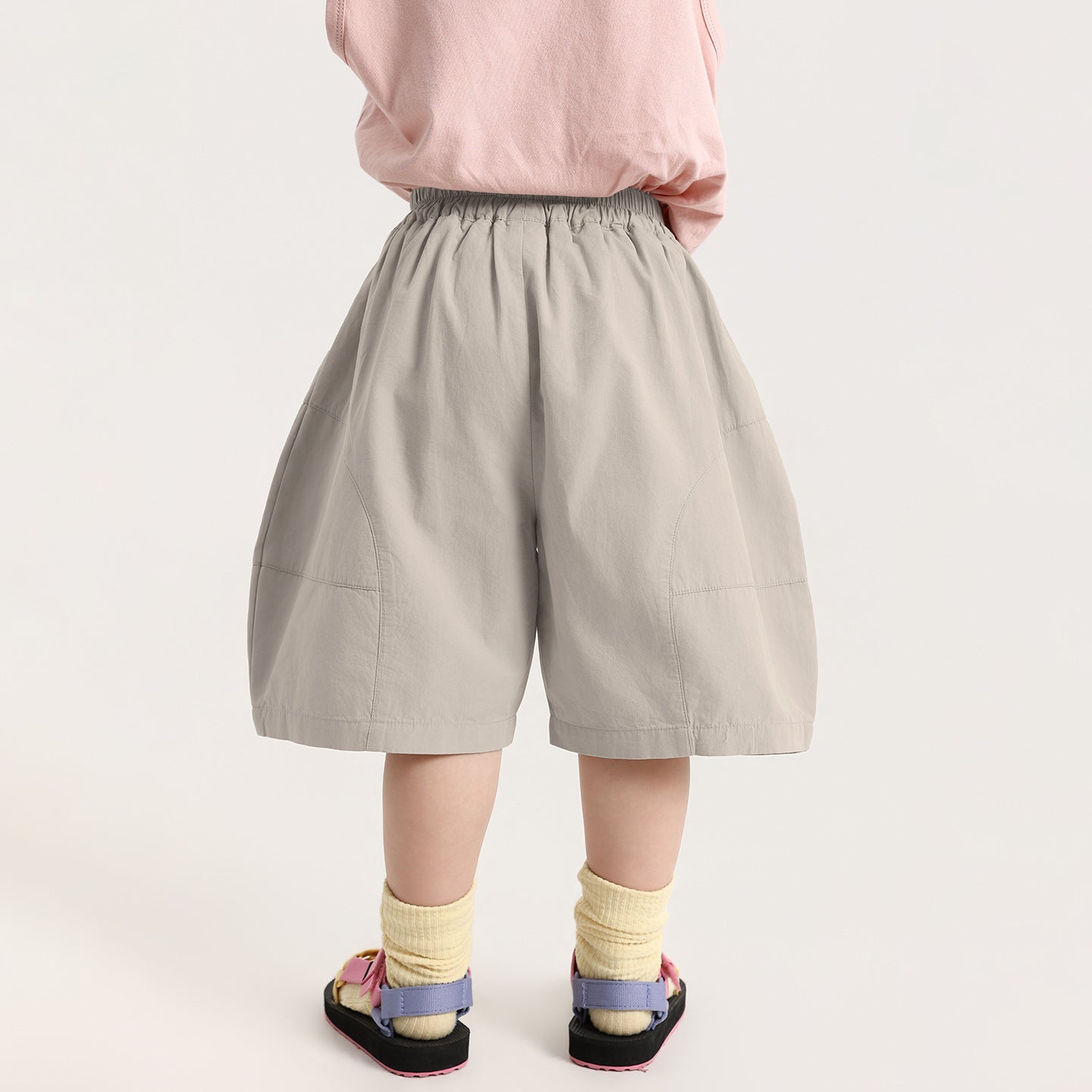 シンプル純綿ショートパンツ