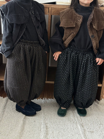 ドット裏ボアバルーンパンツ