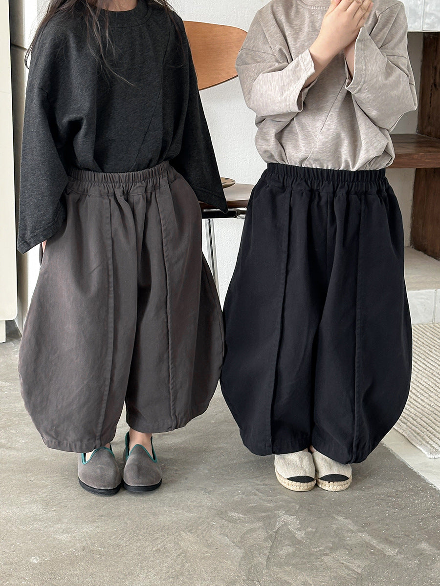 コットンセンタープリーツパンツ