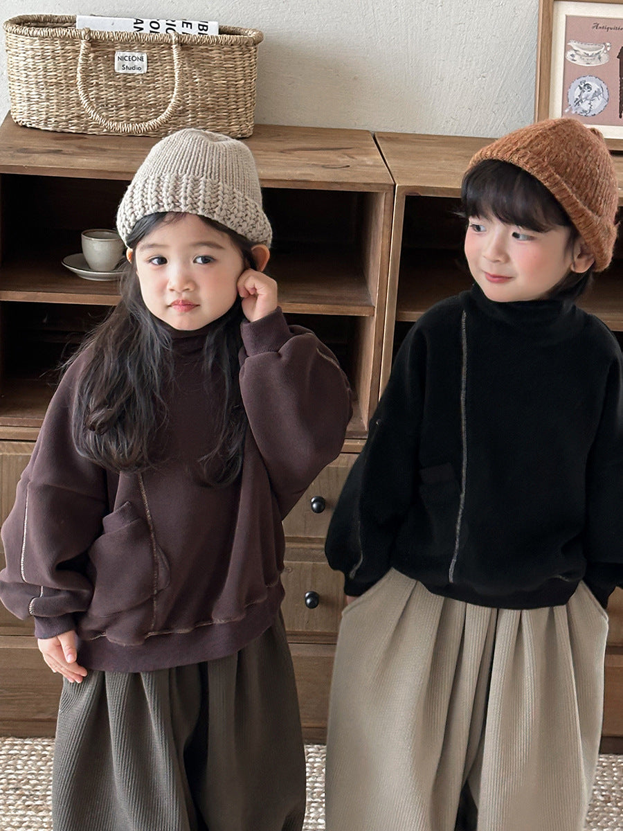 裏ボアステッチスウェット