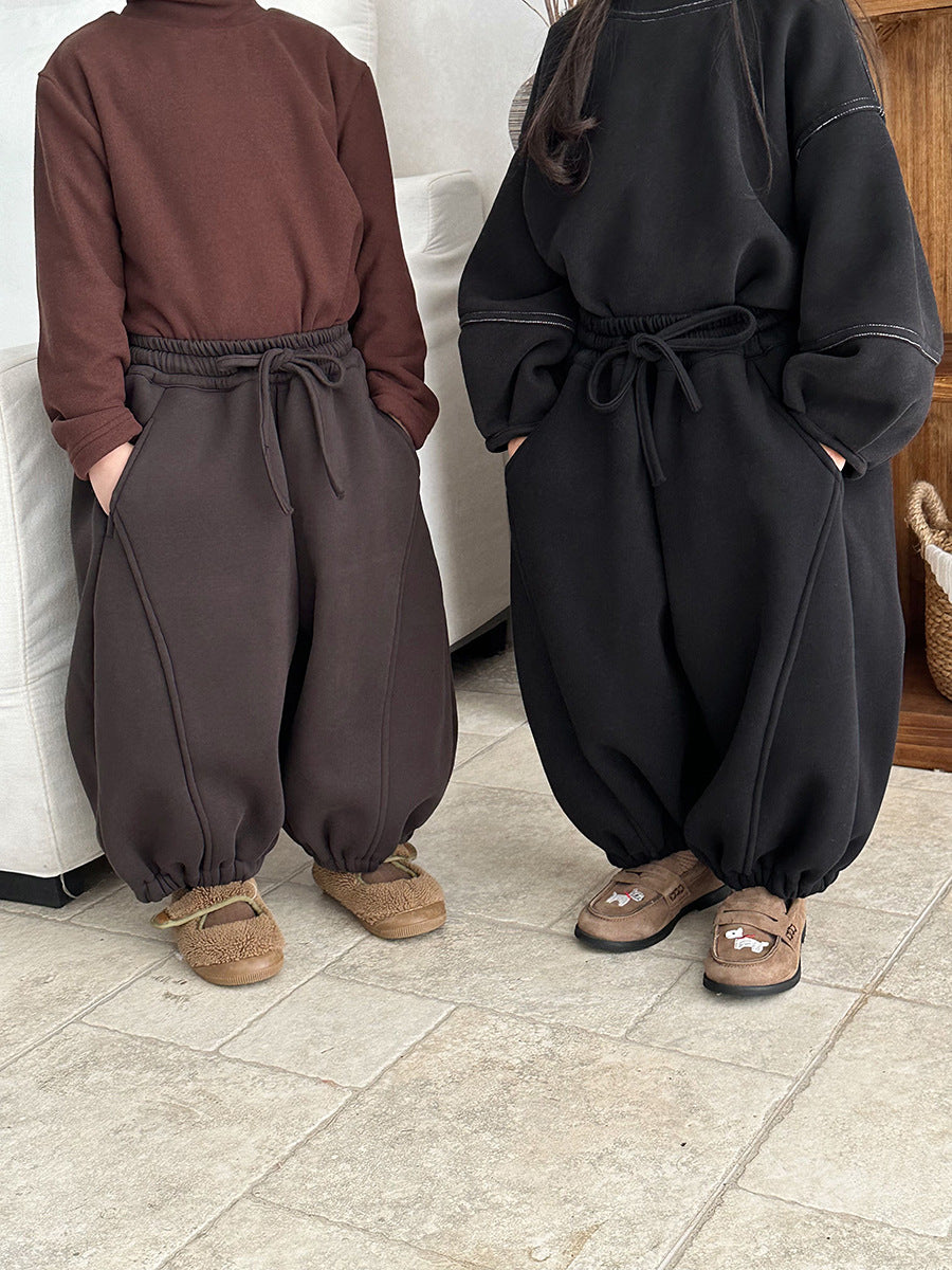 裏ボアスウェットパンツ