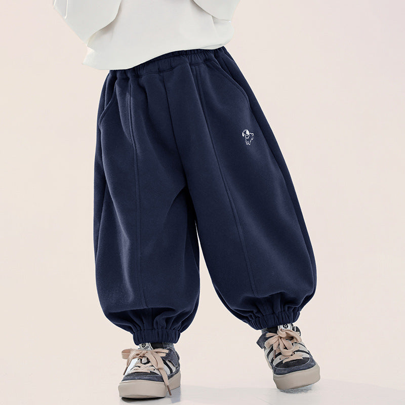 刺繍入りスウェットパンツ