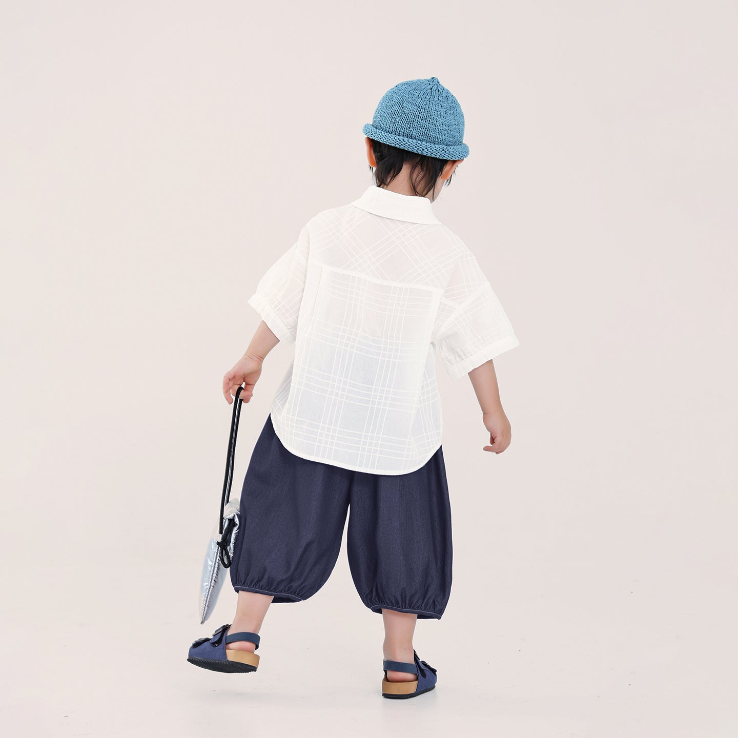 前立て刺繍半袖シャツ