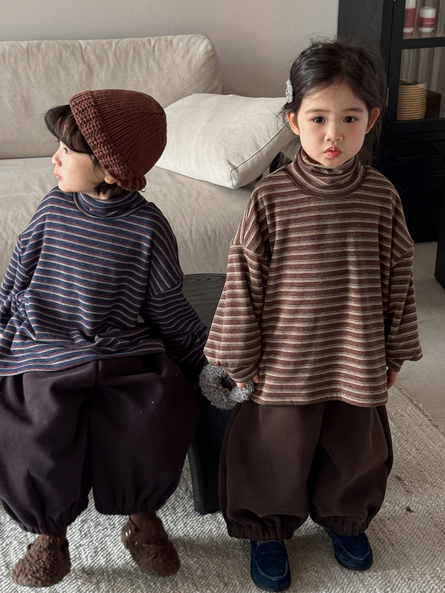 カシミア風ボーダートップス