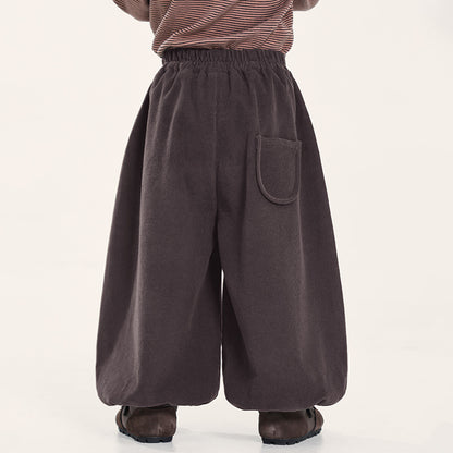 コーデュロイバルーンパンツ