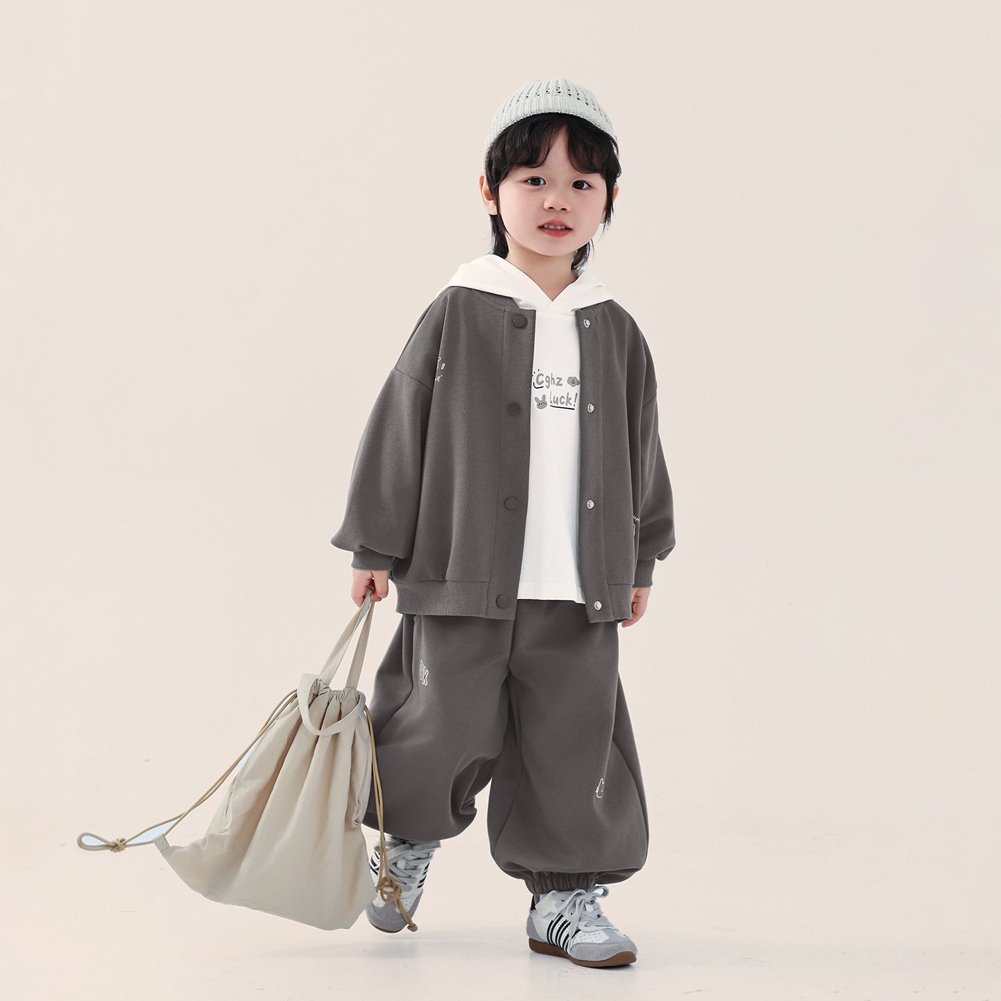 スナップボタンセットアップ