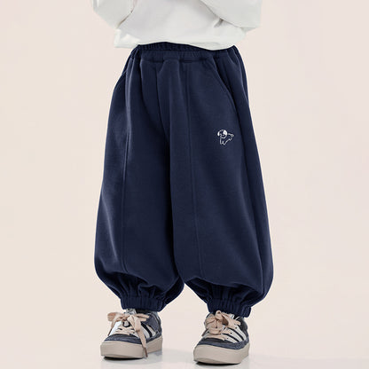 刺繍入りスウェットパンツ