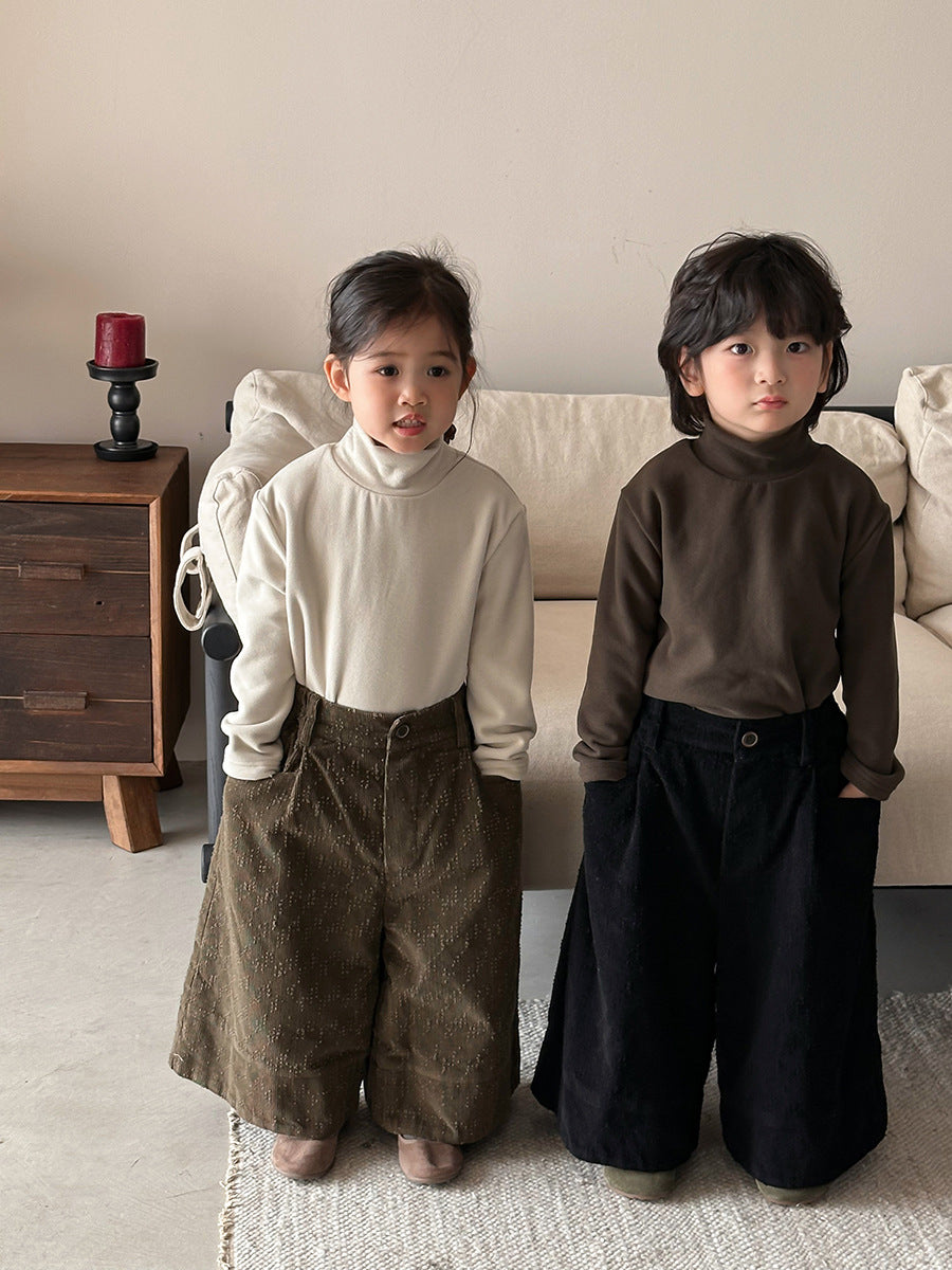 Fleece-lined high-neck inner