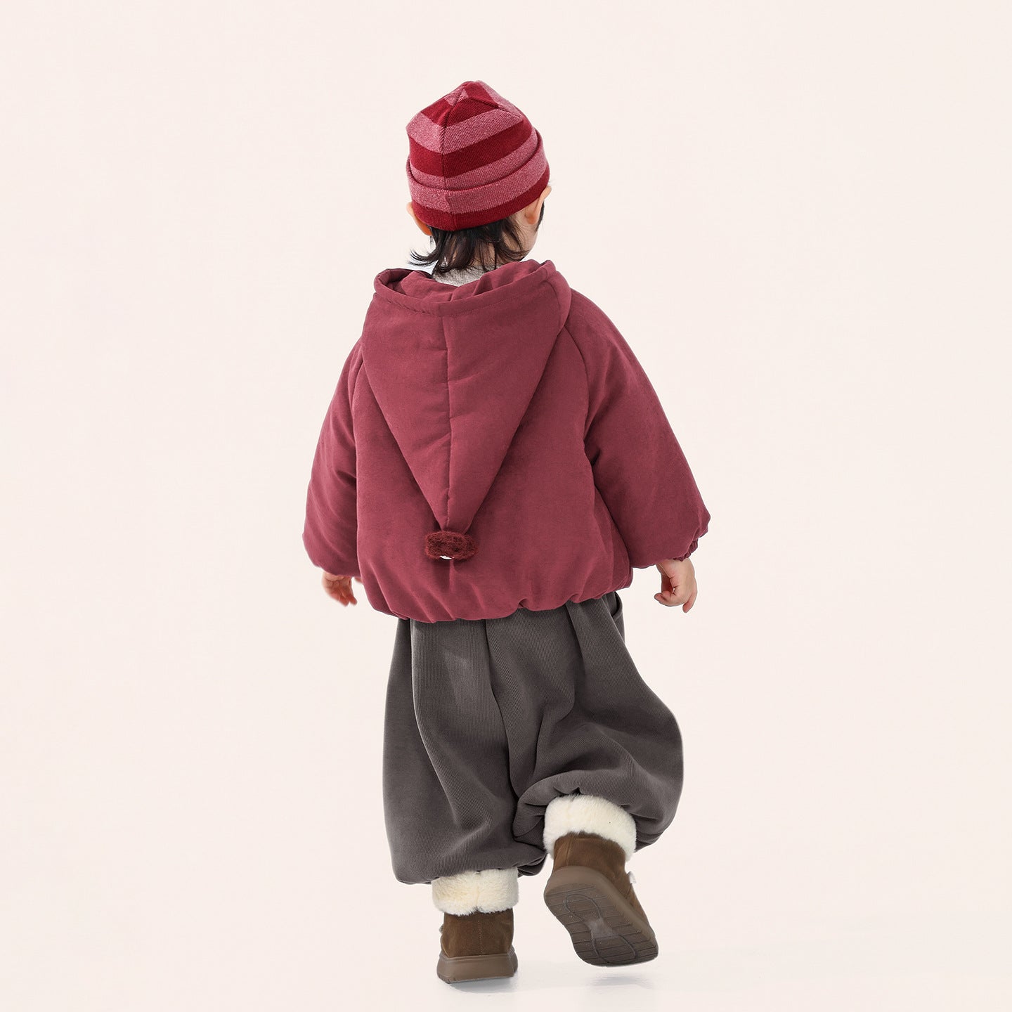 エルフフード中綿コート