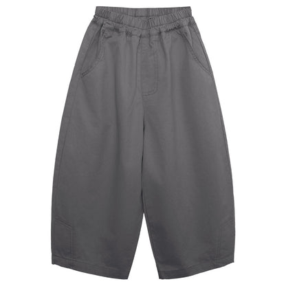 ベーシック綿スラックス