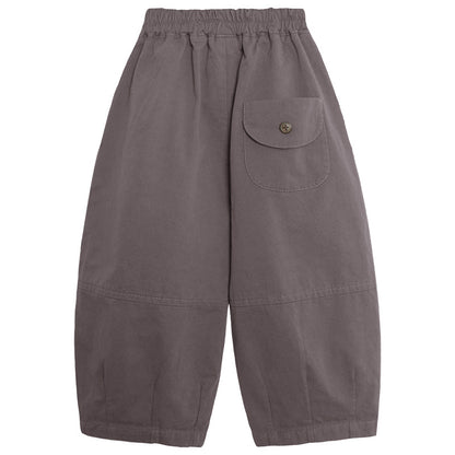 ボタンポケット無地パンツ