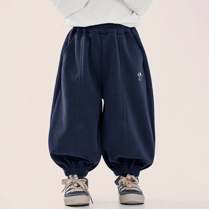 刺繍入りスウェットパンツ