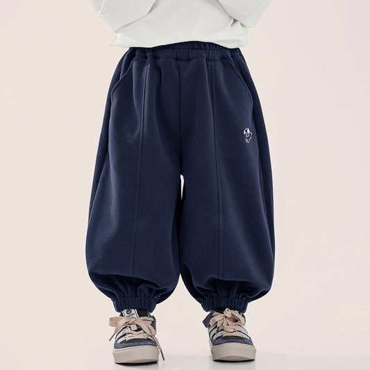 刺繍入りスウェットパンツ