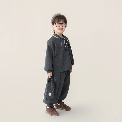 梨ワッペンスウェットセットアップ