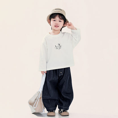 綿100%ベーシックロンT