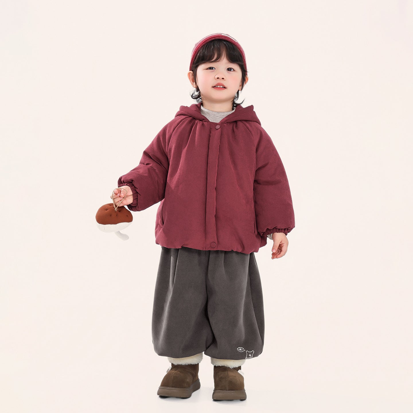 エルフフード中綿コート