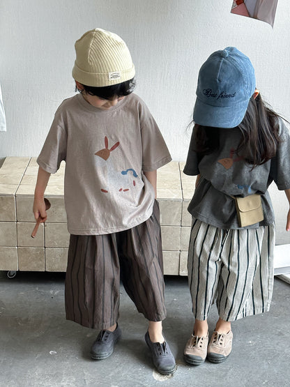 ロバプリント半袖Tシャツ