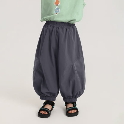 メッシュ切替速乾ゴムパンツ