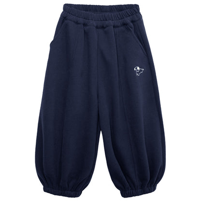 刺繍入りスウェットパンツ