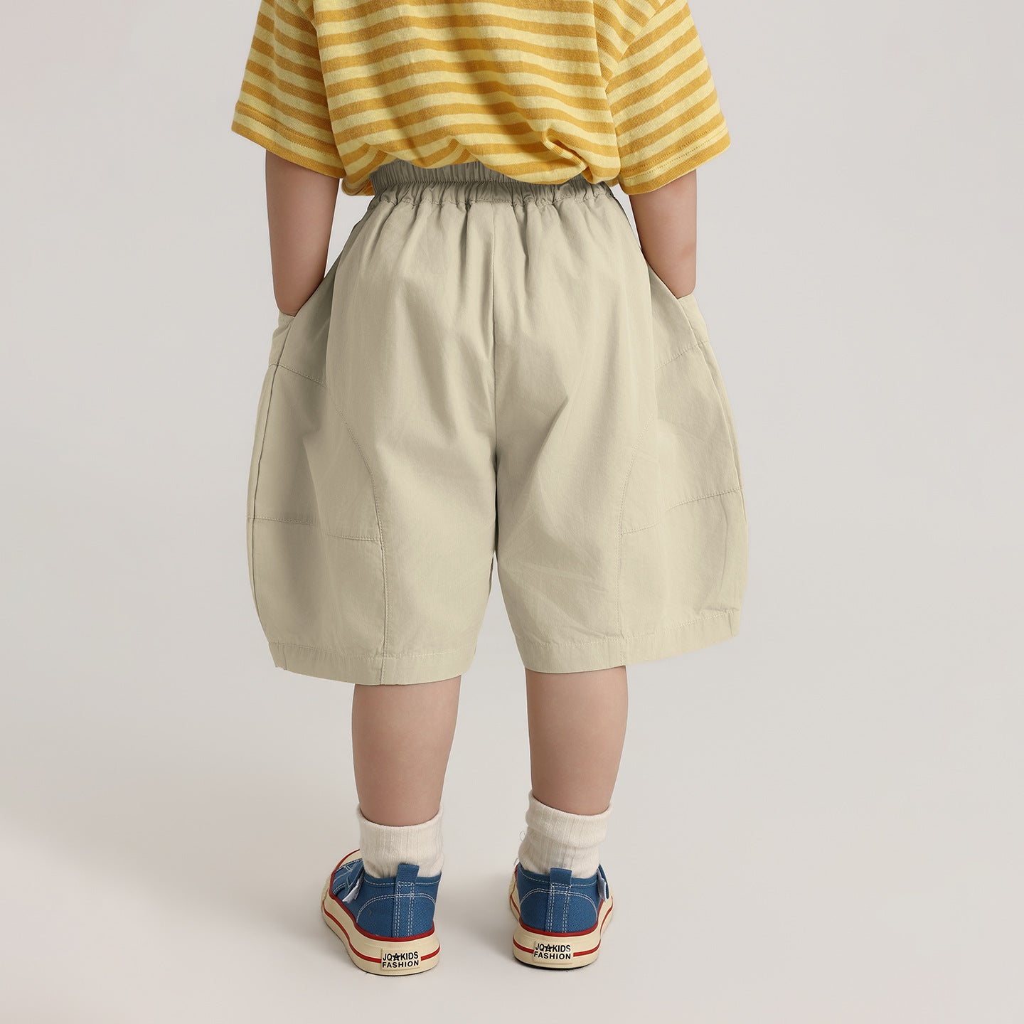 シンプル純綿ショートパンツ