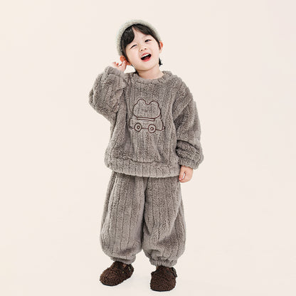 フリースルームウェアセット