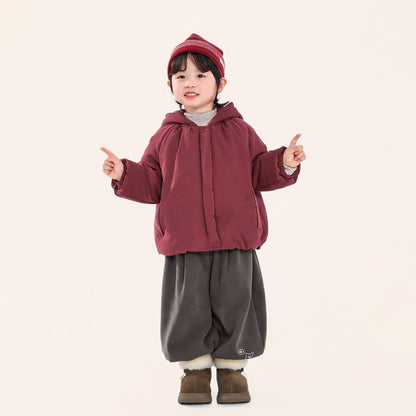 エルフフード中綿コート