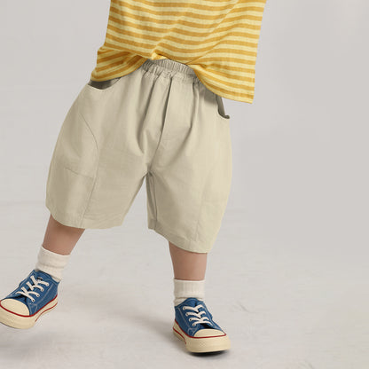 シンプル純綿ショートパンツ