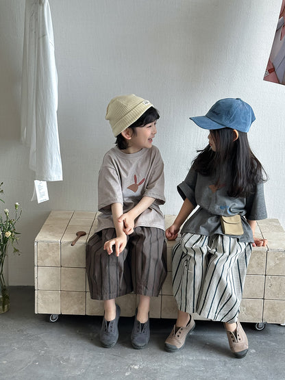 ロバプリント半袖Tシャツ