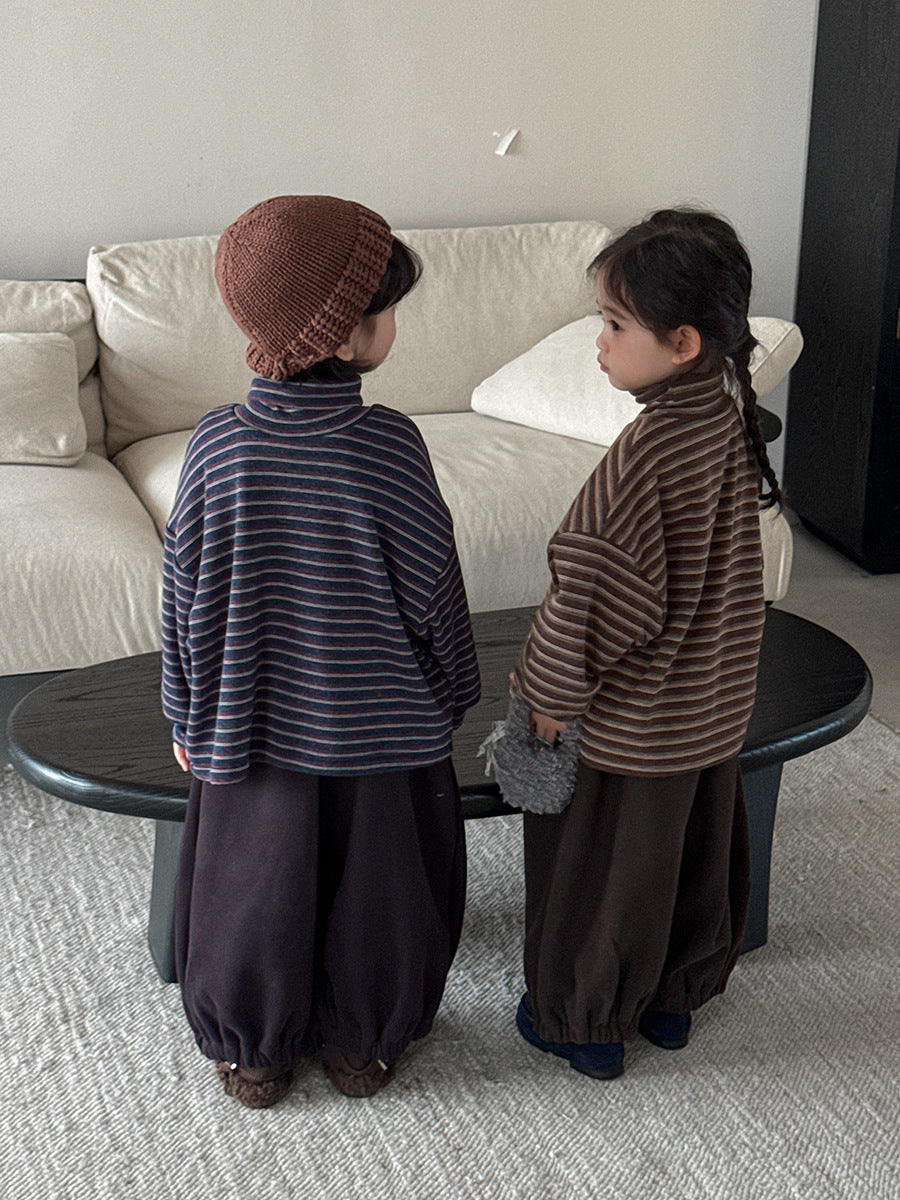 カシミア風ボーダートップス