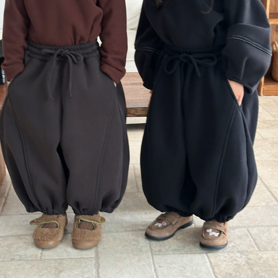 裏ボアスウェットパンツ