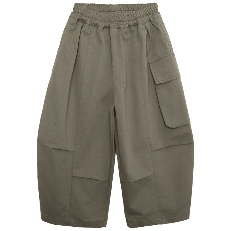 片側ポケットカジュアルパンツ