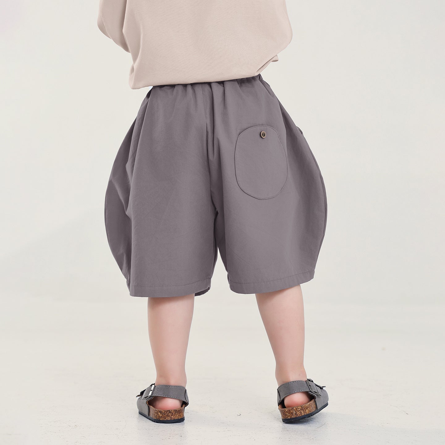オーバルポケットハーフパンツ