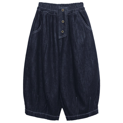 縦3ボタンデニムパンツ