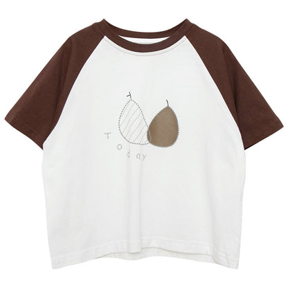 洋ナシプリントTシャツ
