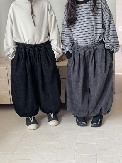 シェニール4色バルーンパンツ