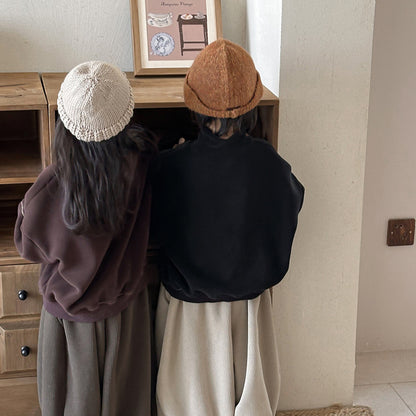 裏ボアステッチスウェット